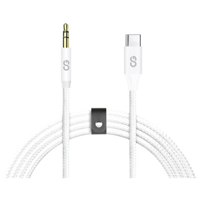 LOGiiX 1m (3.284ft) USB-C to 3.5mm Aux Braided Cable (LGX-13683)