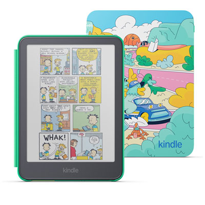 "Amazon Kids Kindle Colorsoft (2026) 7"" Digital eReader 16GB for Waterproof Reading, Comics & Graphic Novels - Desert Dash"