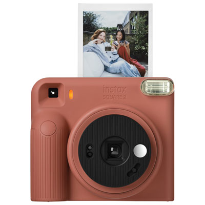 Fujifilm Instax Square 2 Instant Camera - Brick Red