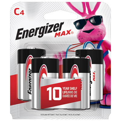 Energizer "C" 1.5V 4-Pack Batteries These would be great for those emergency kits or camping gear!