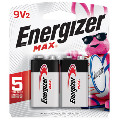 Image of Energizer   9V   2-Pack Batteries