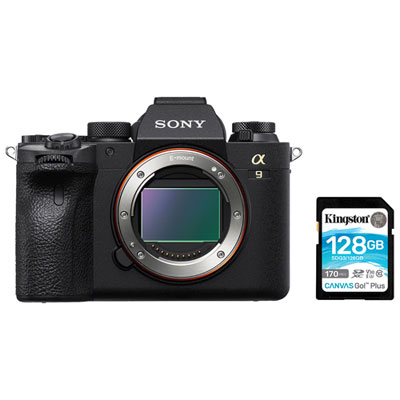 Image of Sony Alpha a9 II Full-Frame Mirrorless Camera (Body Only) with 128GB Memory Card