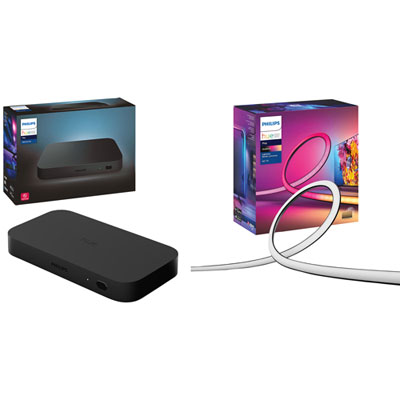 Image of Philips Hue Play HDMI Sync Box & Gradient Lightstrip for 60   - 70   TVs