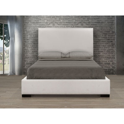 Image of Five Brothers Upholstered Danica Platform Bed - King - Ivory