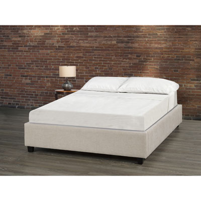 Image of Five Brothers Upholstery August Bed - Double - Beige