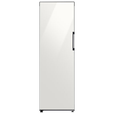 Image of Samsung BESPOKE 11.4 Cu. Ft. Frost-Free Upright Freezer (RZ11T7474AP/AA) - White Glass