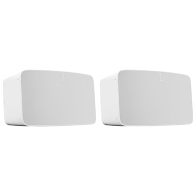 Sonos Five Wireless Multi-Room Speaker - Pair - White