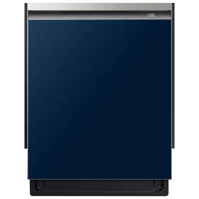 Image of Samsung 24   42dB Built-In Dishwasher with BESPOKE Dishwasher Door Panel - Navy Steel