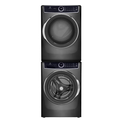 Electrolux 5.2 Cu Ft Front Load Steam Washer & 8 Cu Ft Electric Steam Dryer w/ Stacking Kit - Grey Best features at the bestt price!