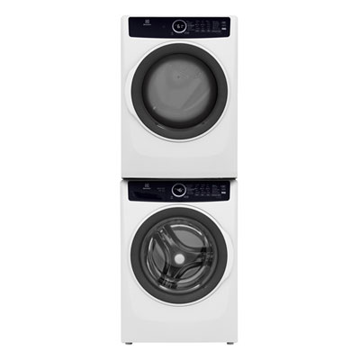 Electrolux 5.2 Cu Ft Front Load Steam Washer & 8 Cu Ft Electric Steam Dryer w/ Stacking Kit - White Work great ,love them best washer and dryer l ever bought