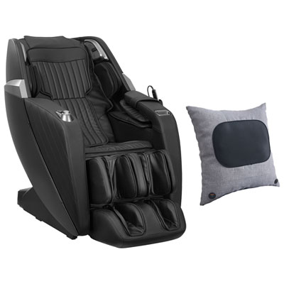 Image of Insignia Zero Gravity Full Body Recliner Massage Chair with Massaging Pillow - Black