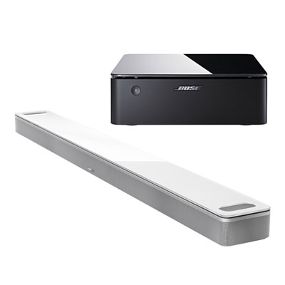 Image of Bose Smart Ultra 5.1.2 Channel Sound Bar & Music Amplifier - Arctic White