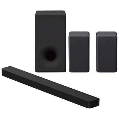 Barre De Son Bravia Theatre Bar 8 De Sony; Haut-Parleur D'extrêmes Graves De 200 W Et Haut-Parleur D'étagère Sans Fil De 100 W - Paire - Noir Love this package with the wireless subwoofer and wireless rear speakers