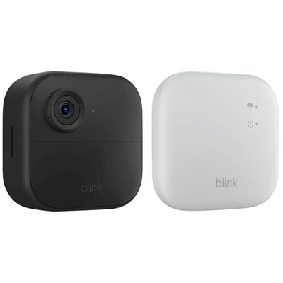 Caméra De Sécurité Ip Supplémentaire Sans Fil Hd Intégrale 1080P Outdoor 4 De Blink Avec Prolongateur De Portée Sync Module Xr/concentrateur De Système