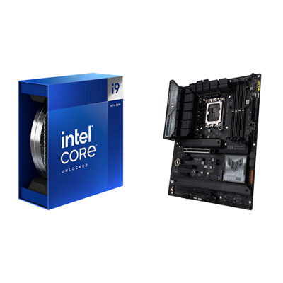 Intel Core i9-14900K Processor & ASUS TUF Gaming Z790-Plus