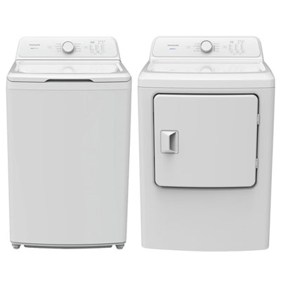 Frigidaire 4.7 Cu. Ft. Washer & 7.0 Cu. Ft. Electric Dryer - White