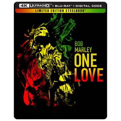 Image of Bob Marley: One Love (English) (Limited Edition) (SteelBook) (4K Ultra HD) (Blu-ray Combo)
