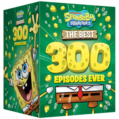 Image of SpongeBob Squarepants The Best 300 Episodes Ever (English) (1999)
