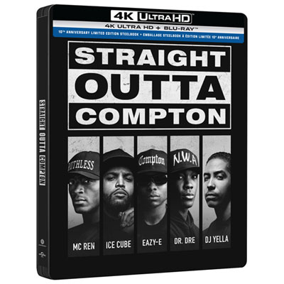 Image of Straight Outta Compton (SteelBook) (4K Ultra HD) (Blu-ray Combo)