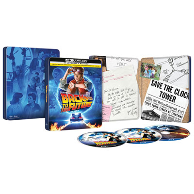Back To The Future (Édition 40E Anniversaire) (Steelbook)(Ultra Hd 4K) (1985)