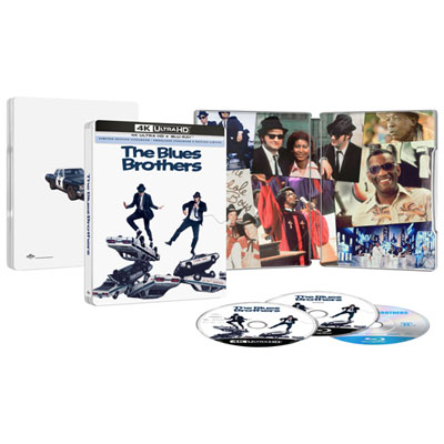 The Blues Brothers Édition Limitée (Steelbook) (Ultra Hd 4K) (Combo Blu-Ray) (1980)