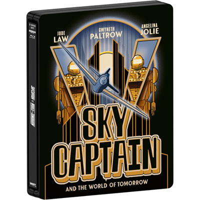 Sky Captain World Of Tomorrow (Édition Limitée) (Ultra Hd 4K) (Combo Blu-Ray) (Steelbook) (2004)