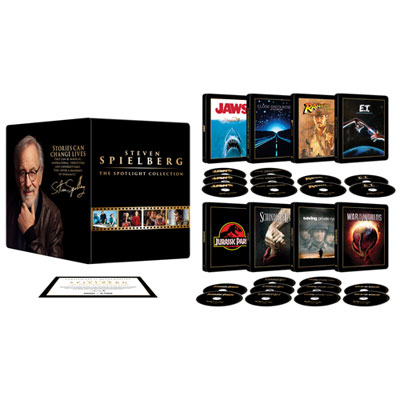 Steven Spielberg: The Spotlight Collection (Édition Limitée) (Coffret De Steelbook) (Ultra Hd 4K) (Combo Blu-Ray)