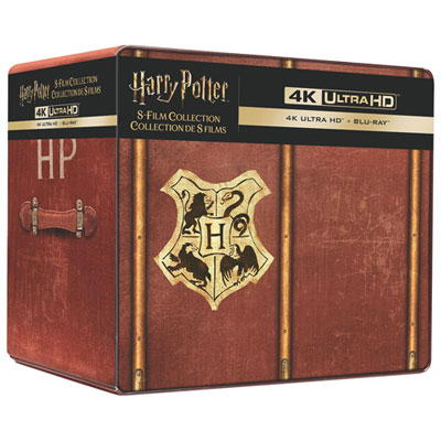 Harry Potter: 8-Film Collection Library Case (Anglais) (Ultra Hd 4K)