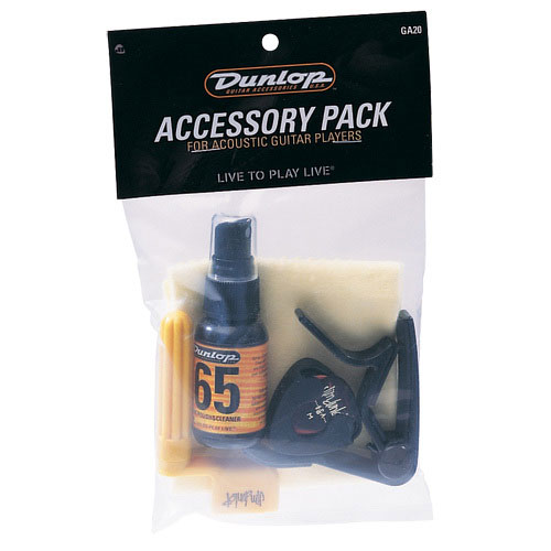 Ensemble d'accessoires Dunlop pour guitares acoustiques