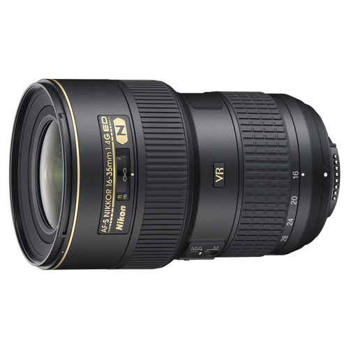 Objectif grand-angle AF-S ED VR 16-35mm F/4G NIKKOR de Nikon