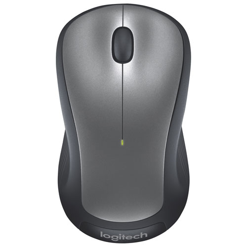 Logitech wireless mouse m310 silver black usb обзор