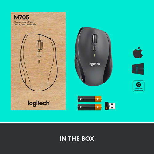 Logitech M705 Marathon Wireless Laser Mouse