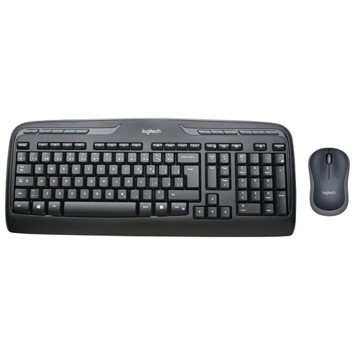 Logitech MK320 Wireless Keyboard & Mouse Combo - French