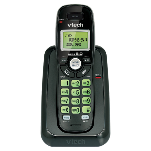 VTech 1-Handset DECT 6.0 Cordless Phone