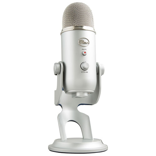 Microphone USB Yeti de Blue Microphones - Argenté