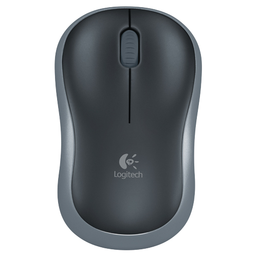 Logitech M185 Wireless Optical Mouse - Grey