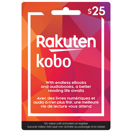 Kobo $25 Prepaid Card