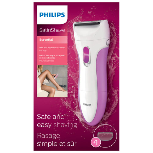 Rasoir pour le corps à sec/sous l'eau Ladyshave de Philips