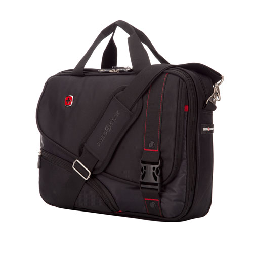 SWISSGEAR Smart Scan 15.6&quot; Laptop Briefcase - Black : Laptop Bags - Best Buy Canada