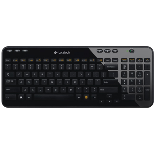 Logitech Wireless Keyboard - Black - French