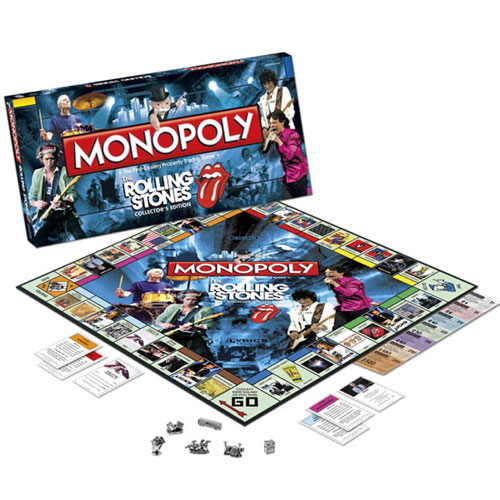 Jeu de société Monopoly: The Rolling Stones Collector's Edition - Anglais