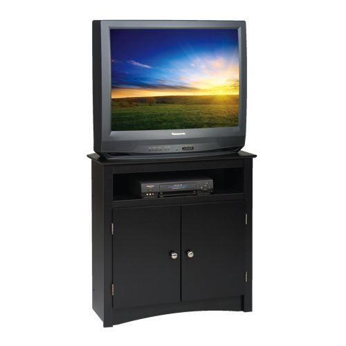 Prepac 32 2 Shelf Tv Stand Cabinet Black Best Buy Canada