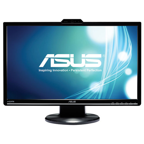 Moniteur DEL 24 po GTG 2 ms d'ASUS avec caméra Web - Noir - Anglais