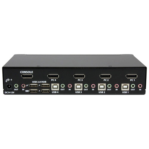 Startech 4-Port USB DisplayPort KVM Switch (SV431DPUA)