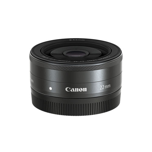Canon EF-M 22mm f/2 STM Lens - Black