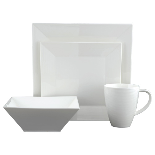 square white dinnerware sets sale