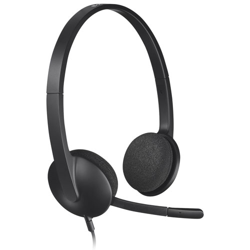 Logitech H340 USB Headset 981 000507 Black Best Buy Canada