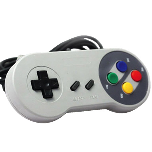 TTX Tech Super Famicom Controller - Grey : Nintendo Wii Controllers ...