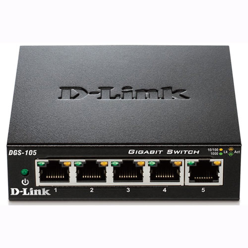 Commutateur Metal Gigabit à 5 ports de D-Link