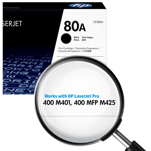 HP LaserJet 80A Black Toner